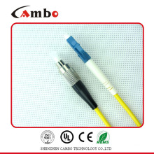 PVC 3.0mm LC UPC / APC FC UPC / APC fibra óptica patch cable en terminación de dispositivo activo
